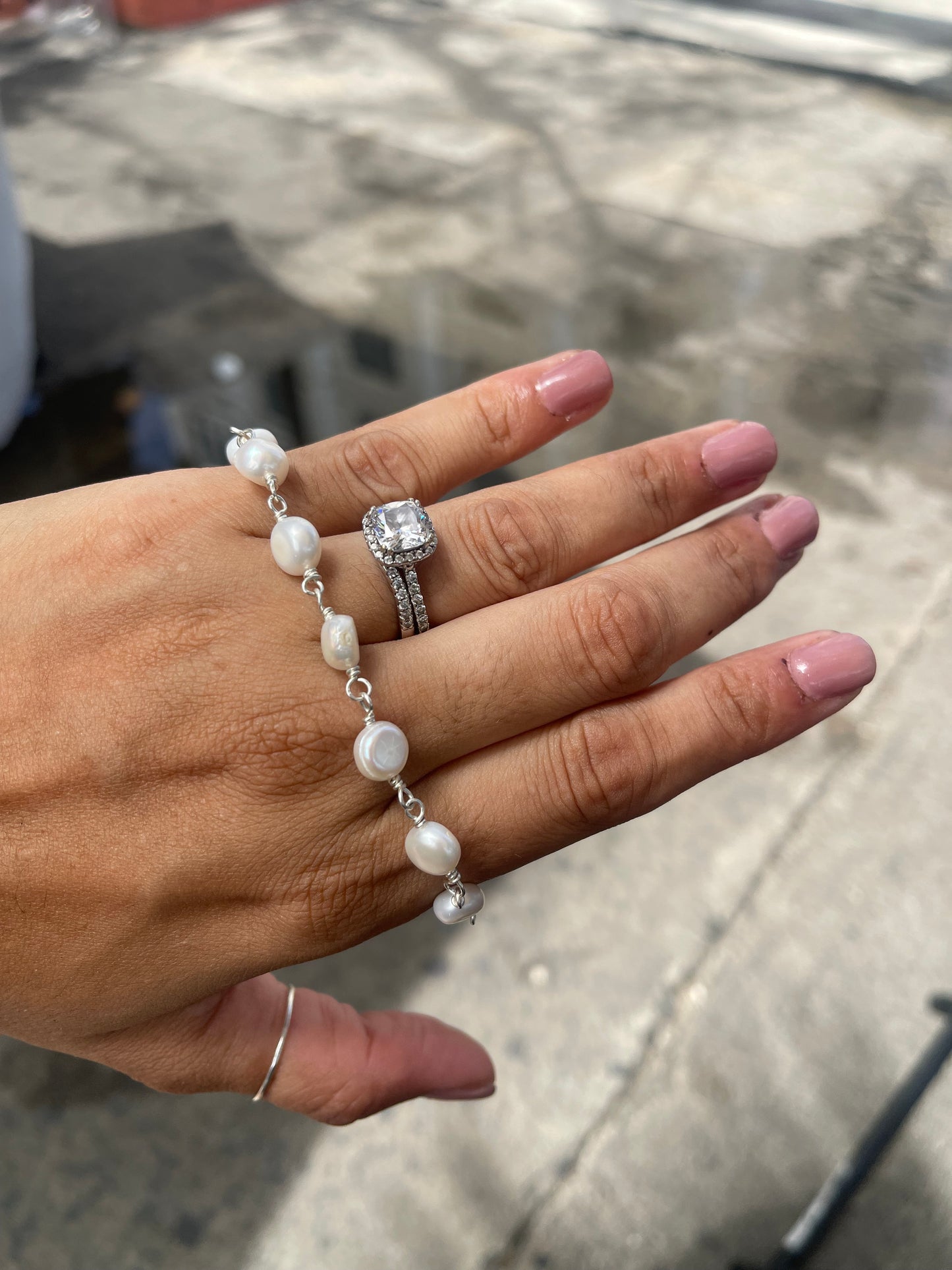 Stone-Crystal bracelets