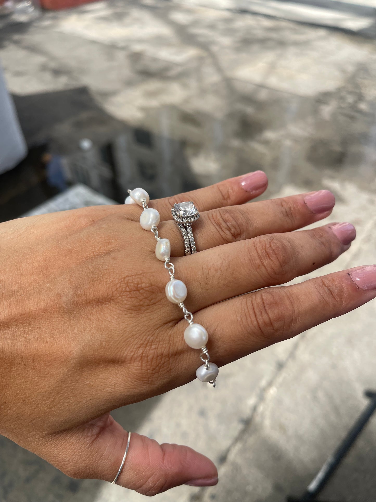 Stone-Crystal bracelets