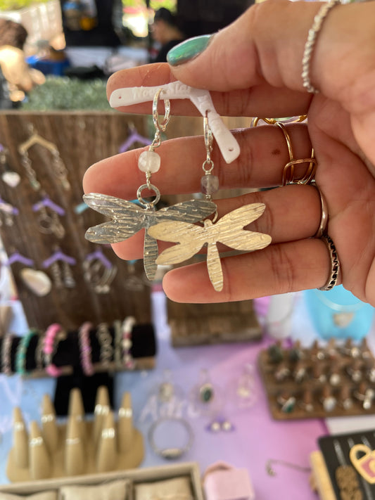 Atypical Silver Earrings