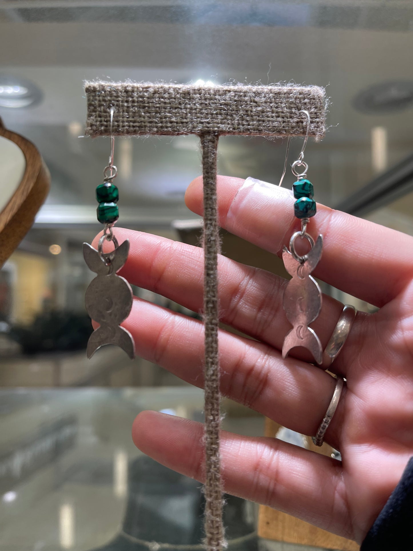Atypical Silver Earrings