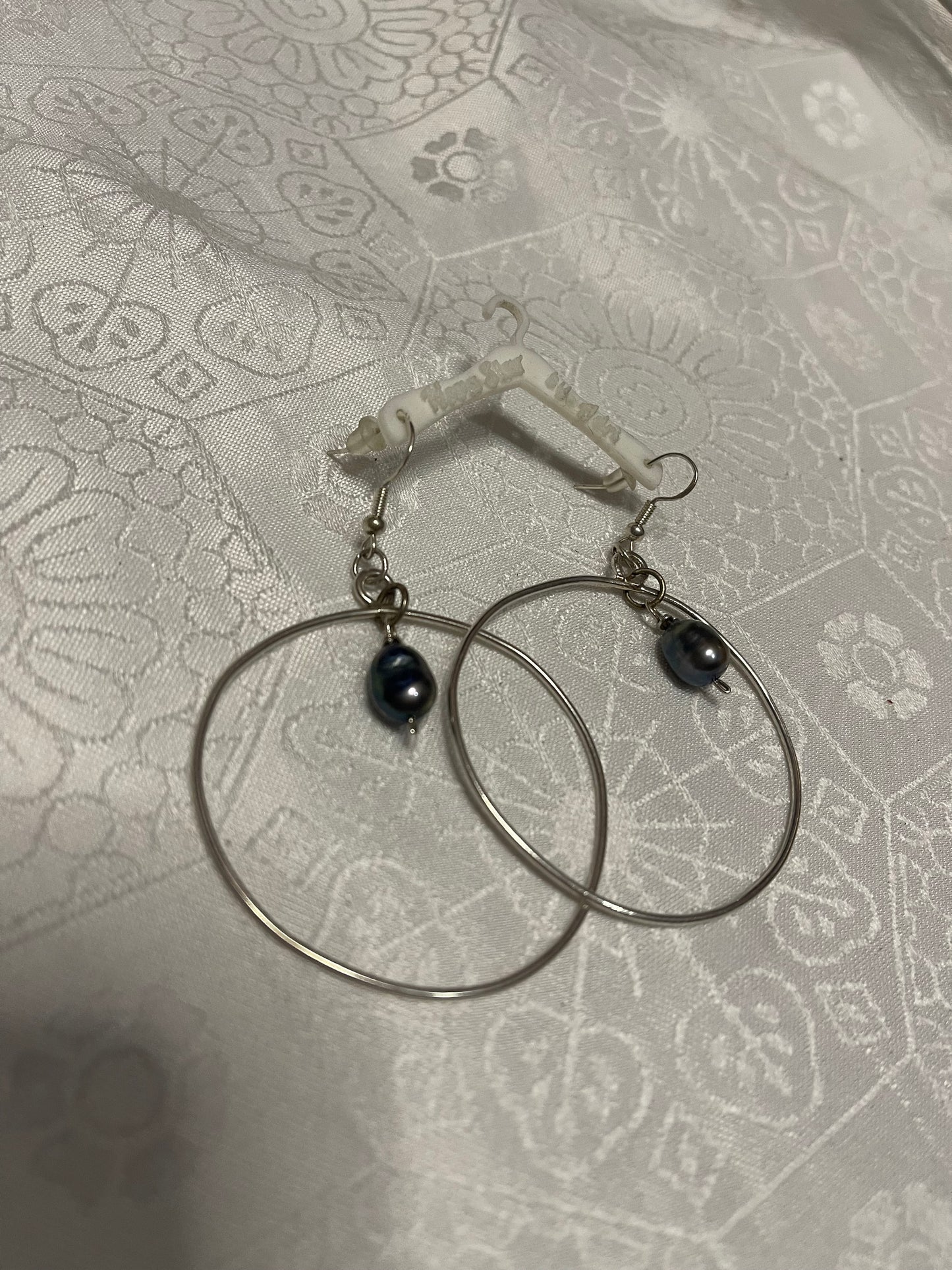 Atypical Silver Earrings