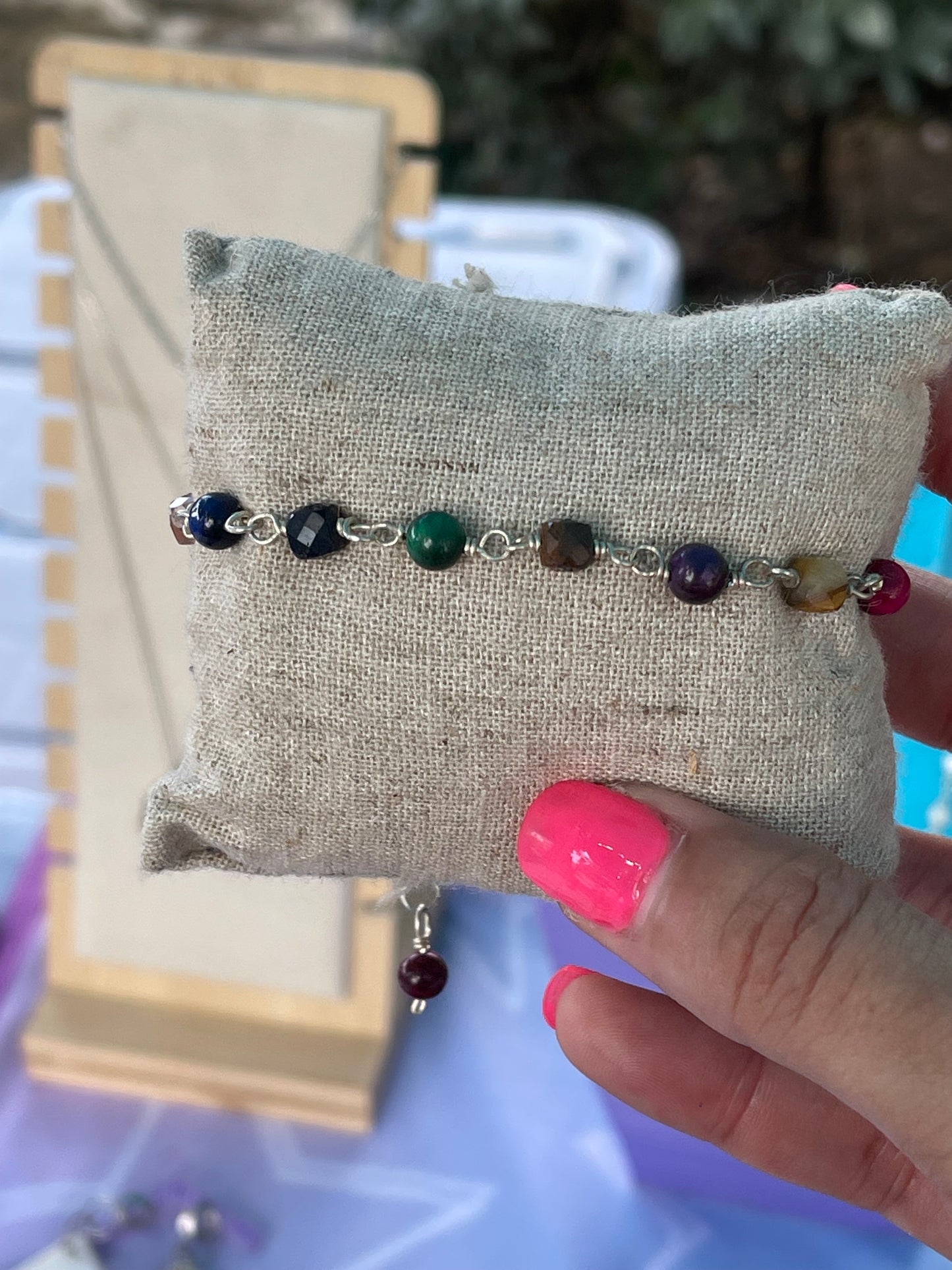 Stone-Crystal bracelets