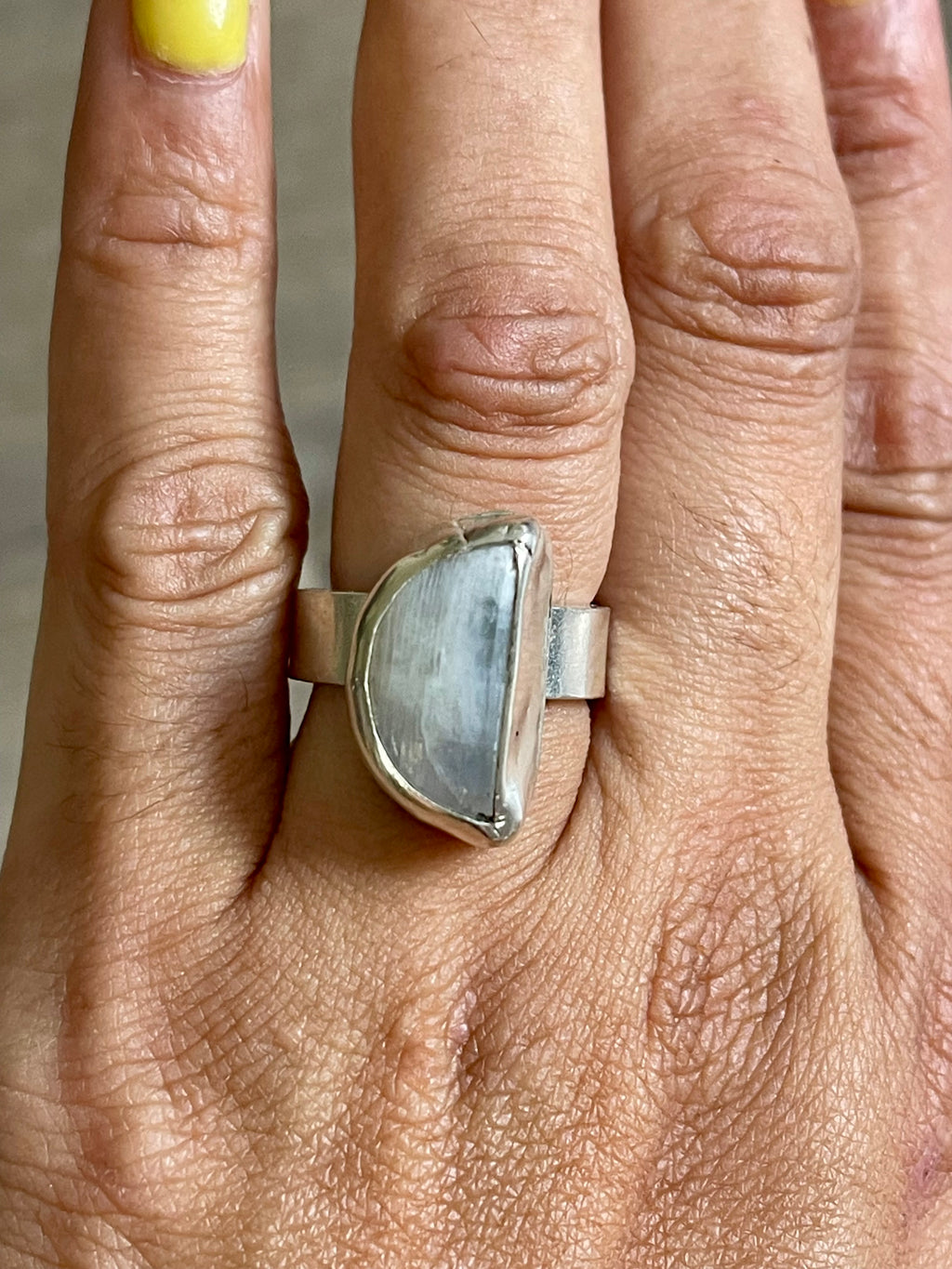 Moonstone Sterling Silver Ring
