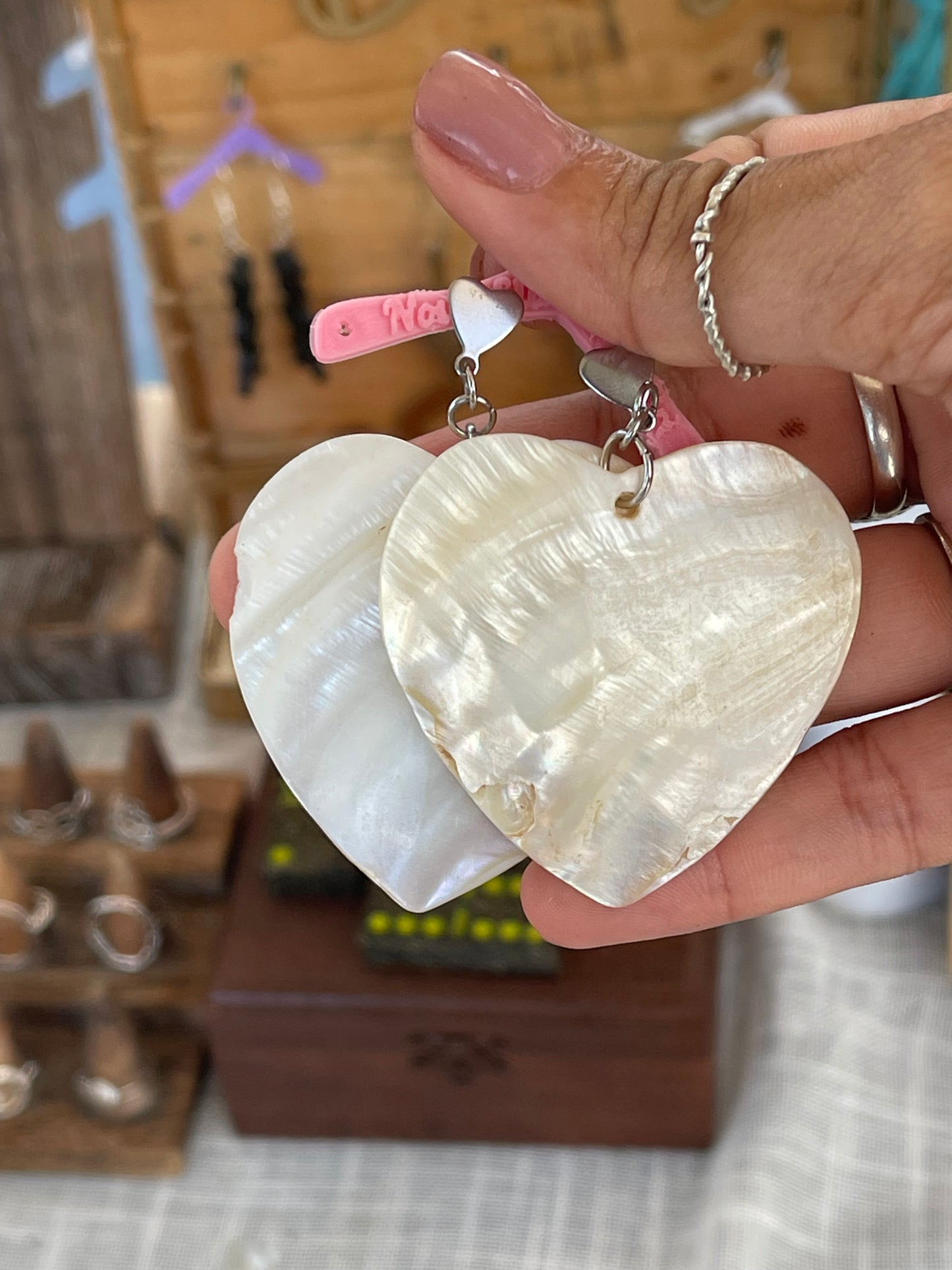 Atypical Silver Earrings