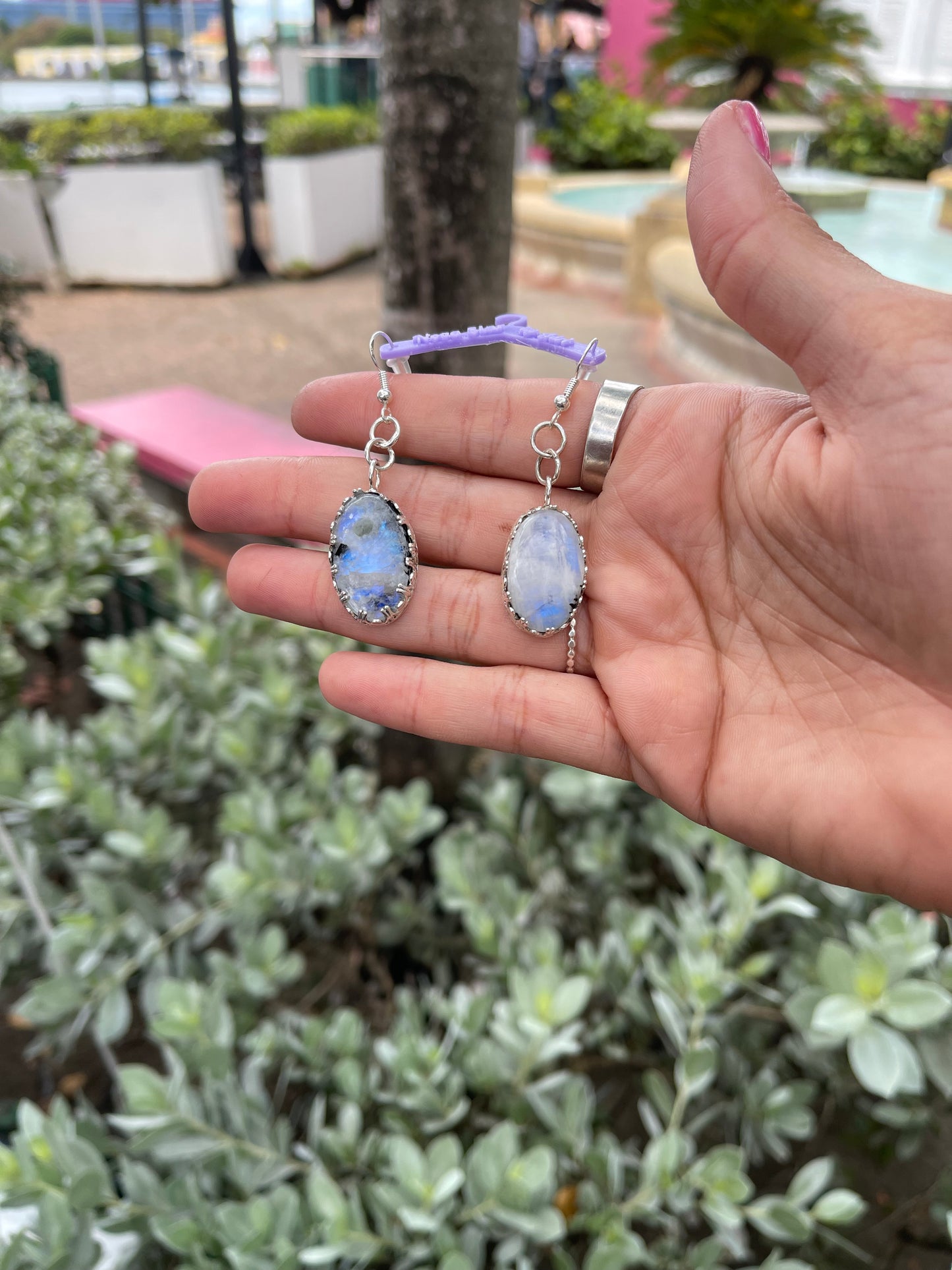 Atypical Silver Earrings
