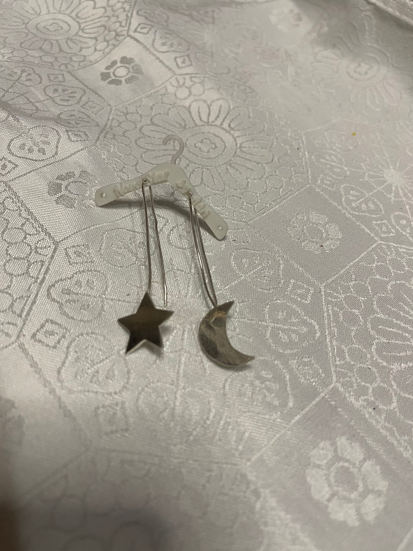 Atypical Silver Earrings