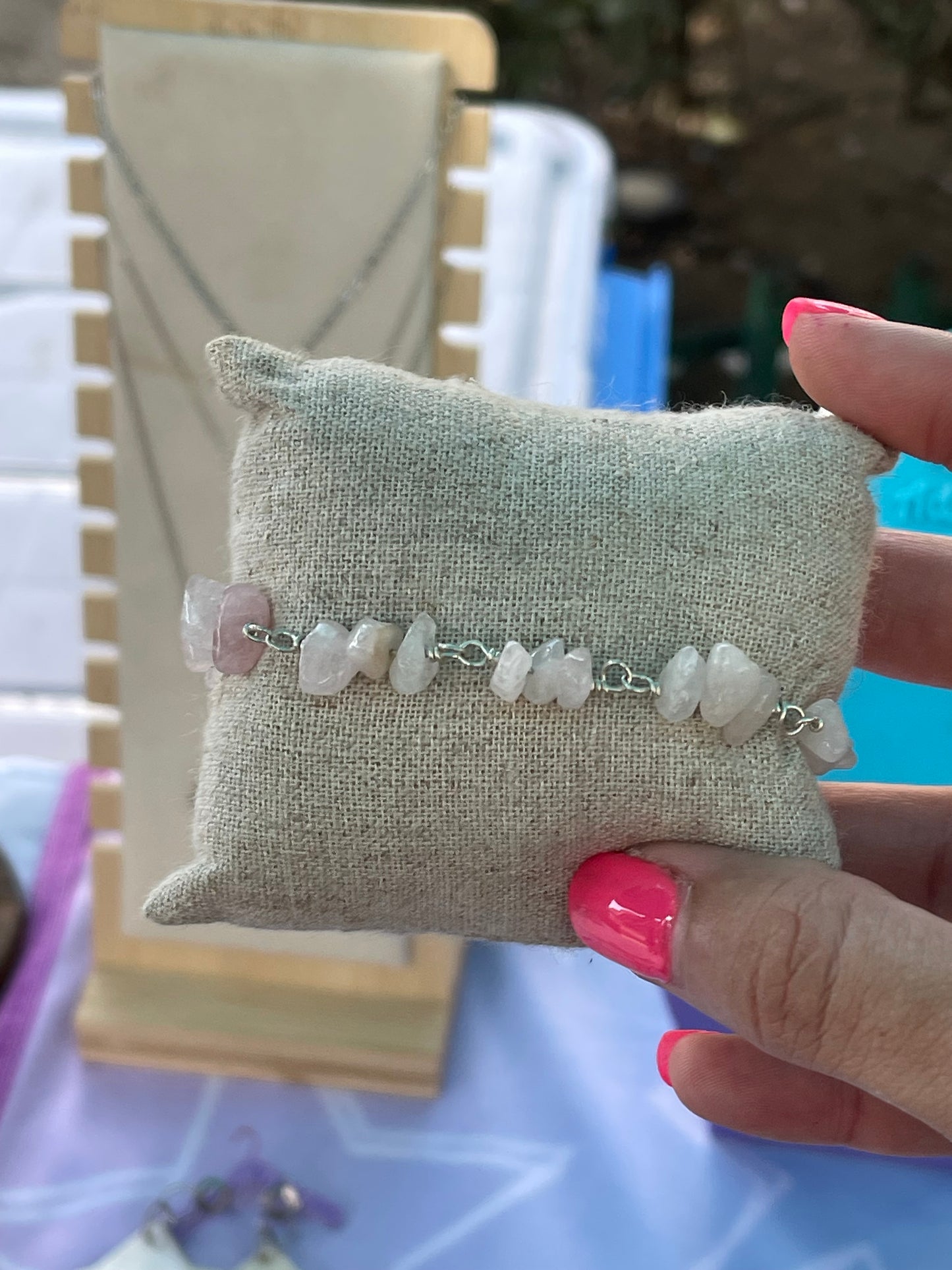 Stone-Crystal bracelets