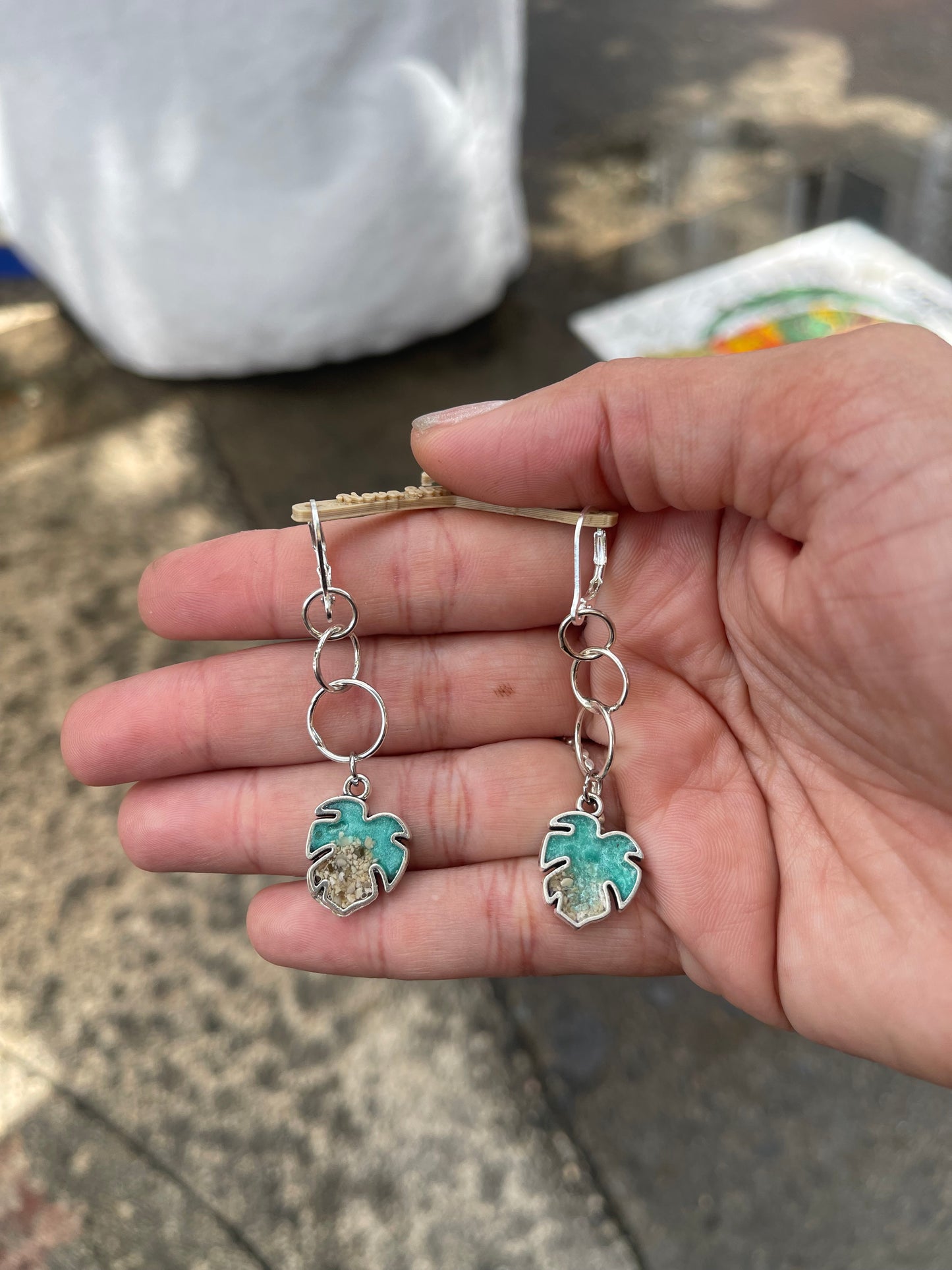 Atypical Silver Earrings