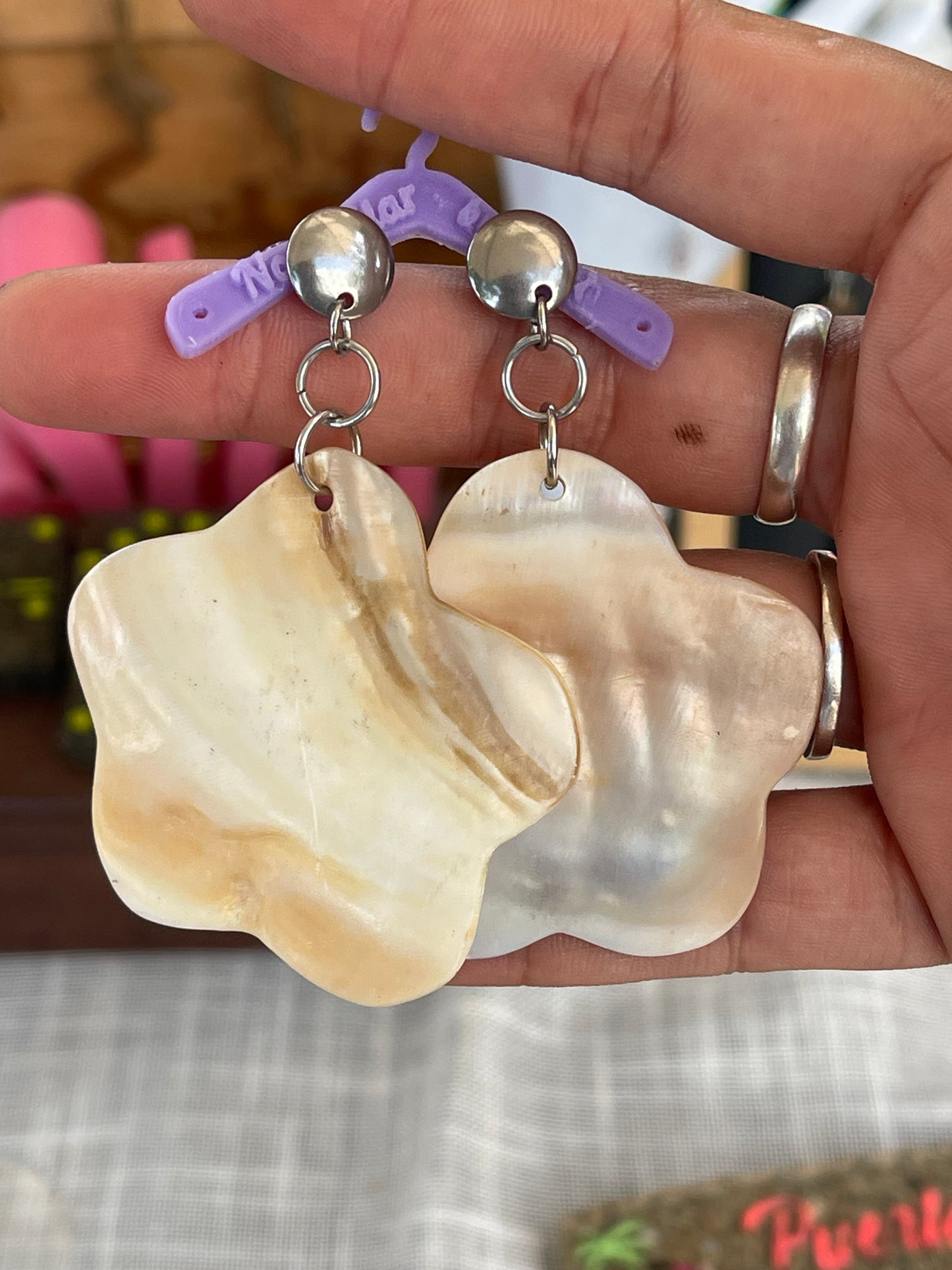 Atypical Silver Earrings