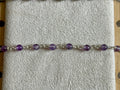 Amethyst Bracelet in Sterling Silver