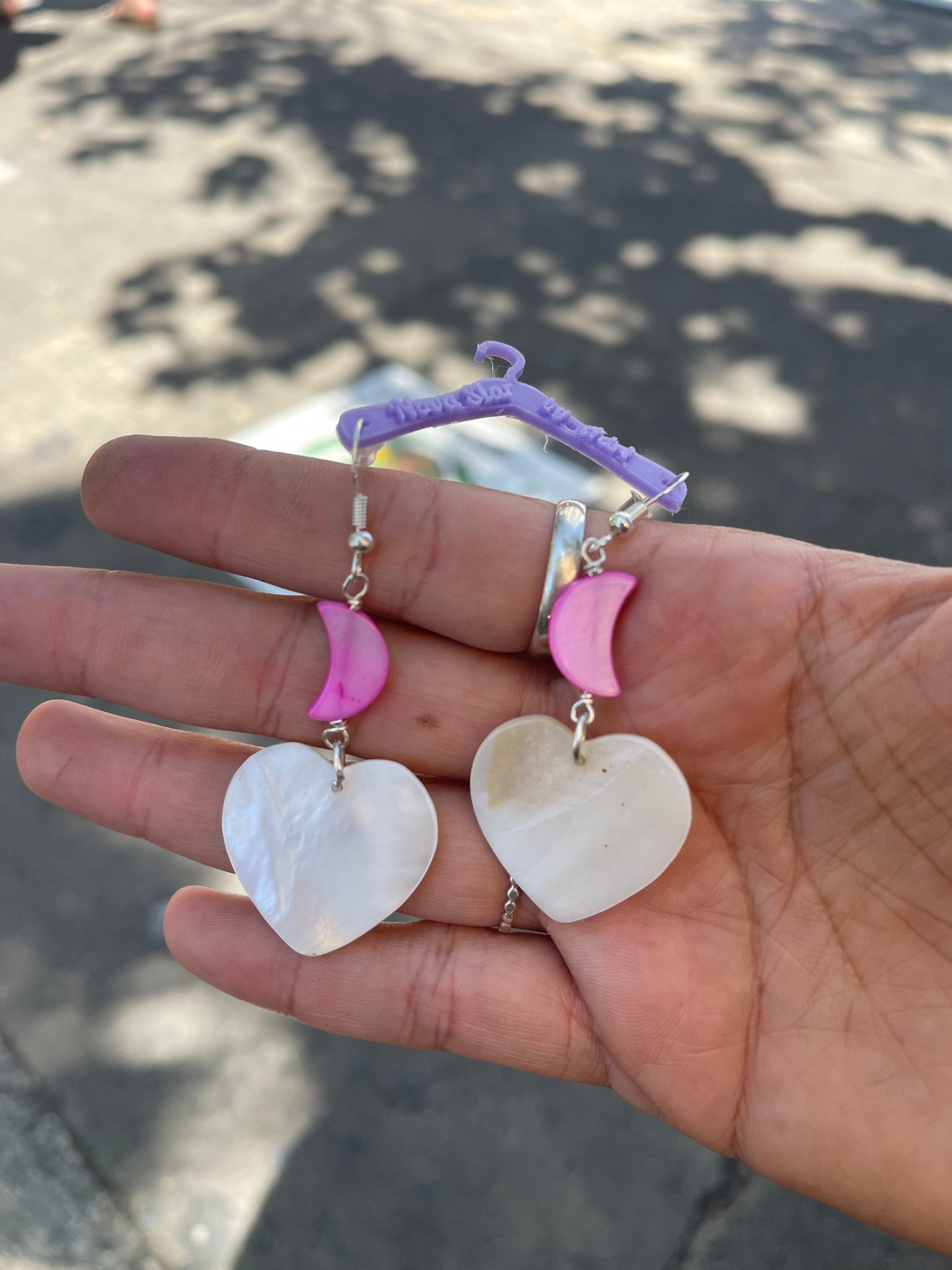 Atypical Silver Earrings
