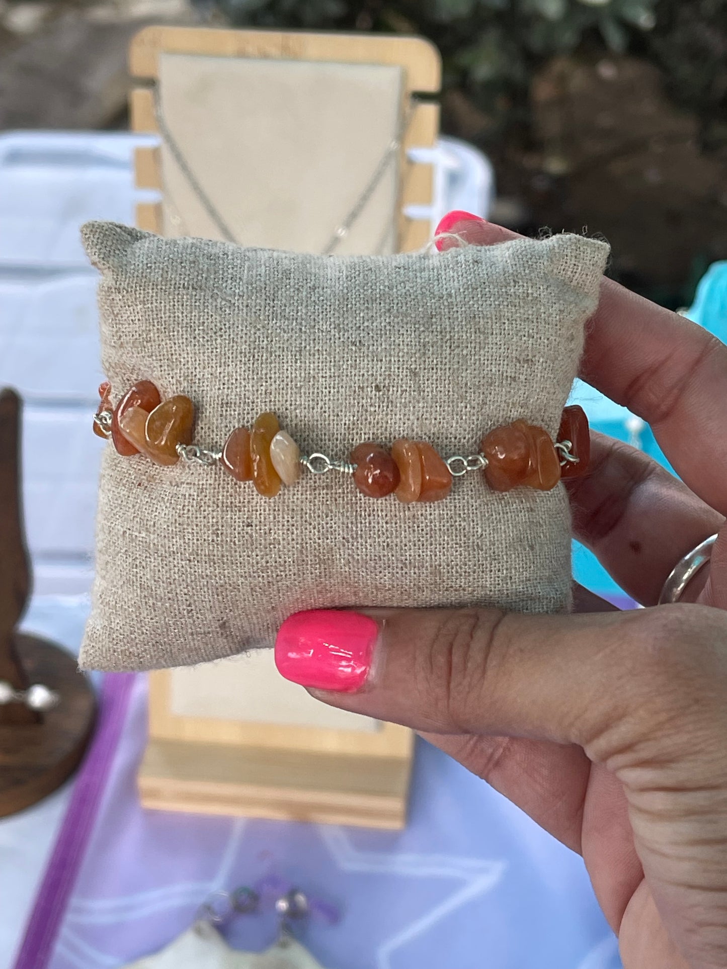 Stone-Crystal bracelets
