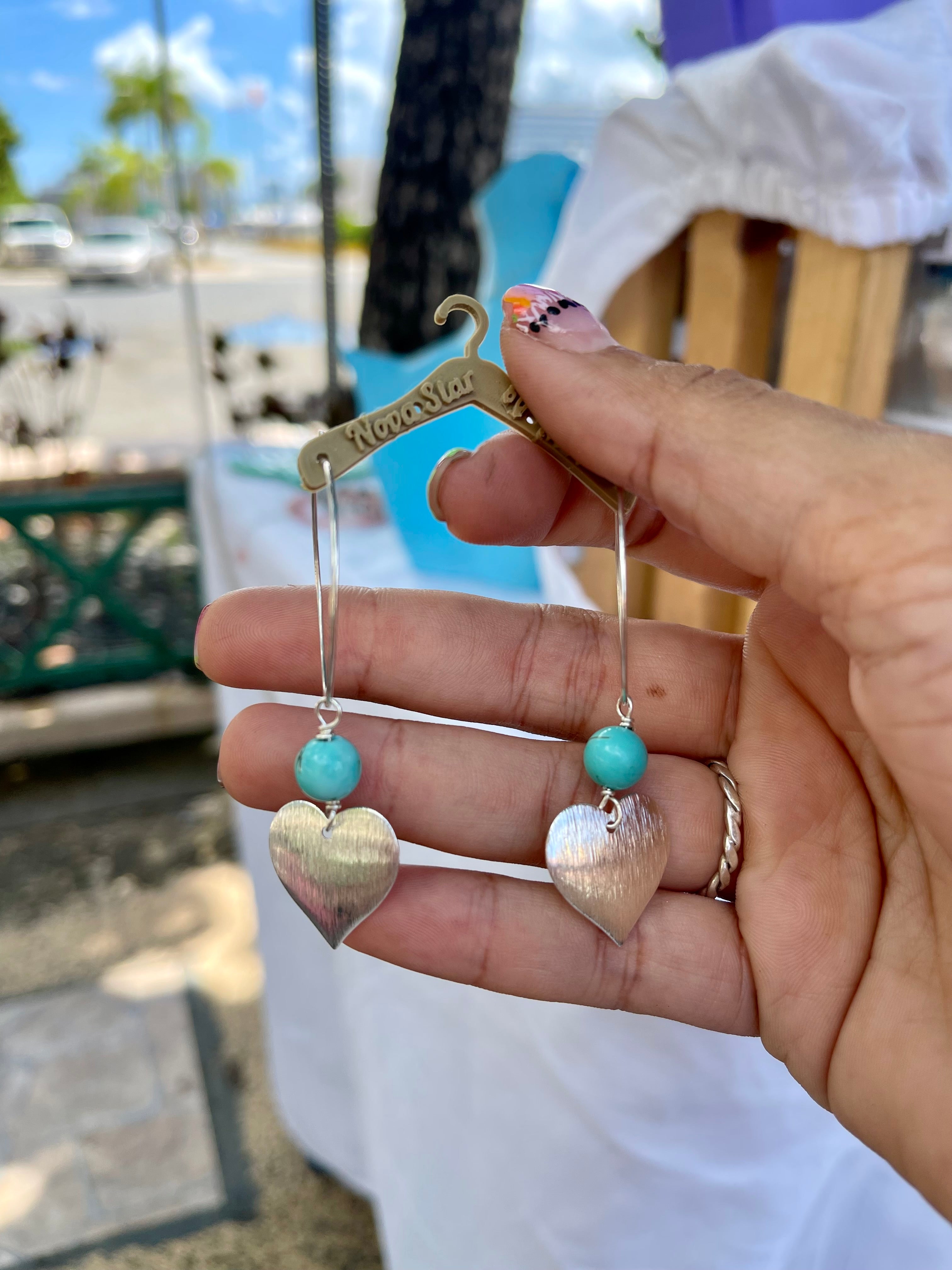 Atypical Silver Earrings