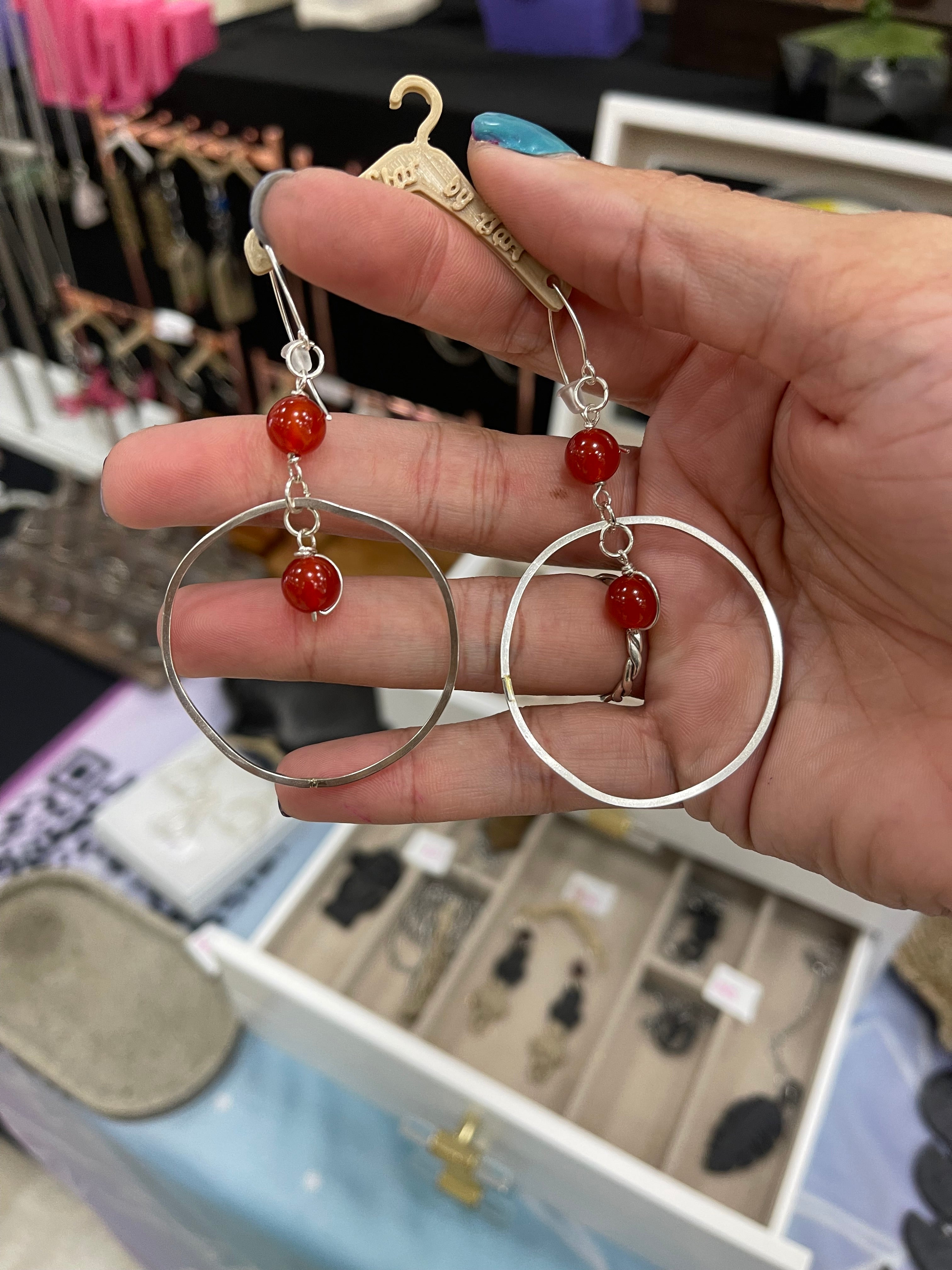 Atypical Silver Earrings