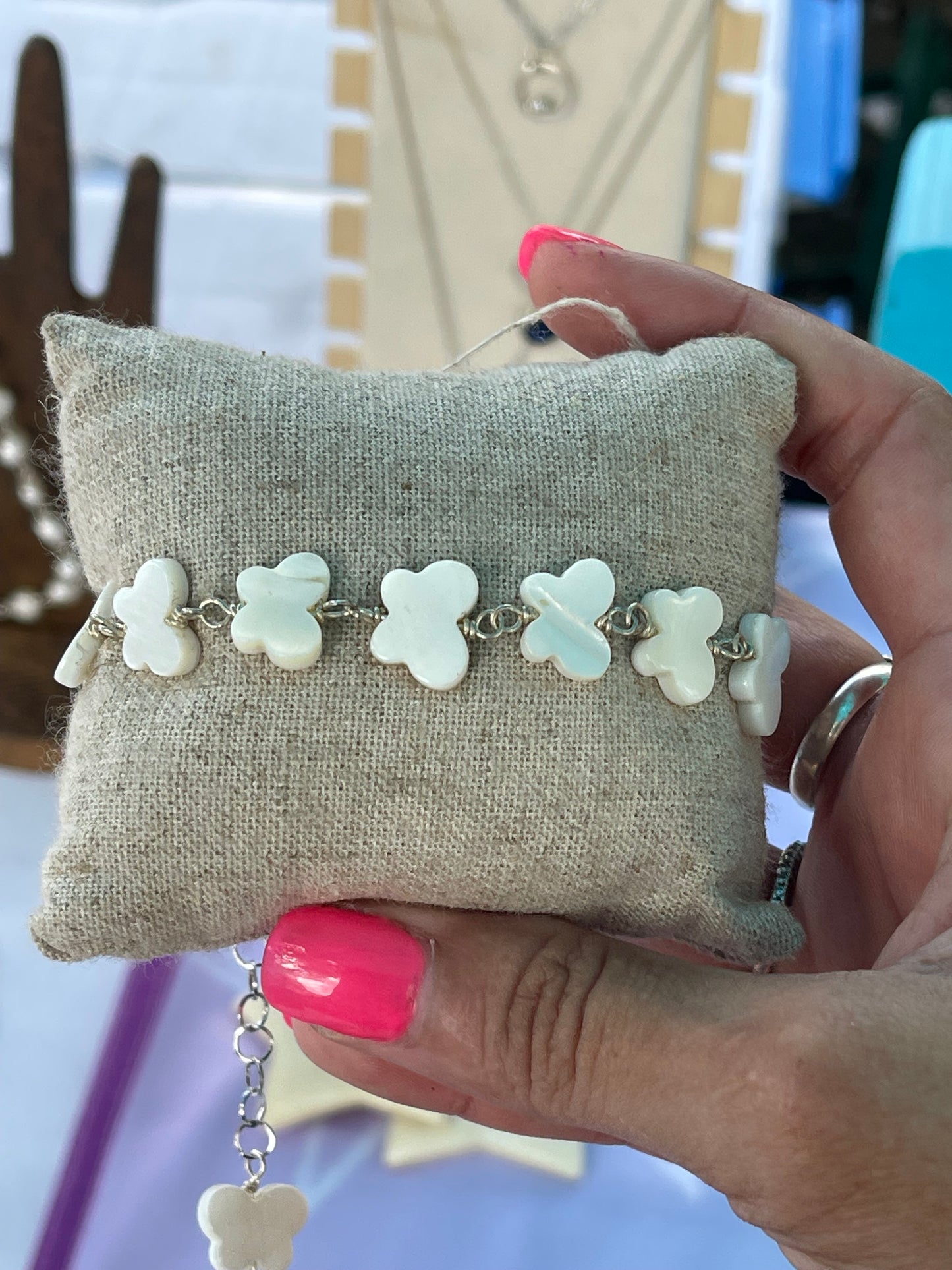 Stone-Crystal bracelets