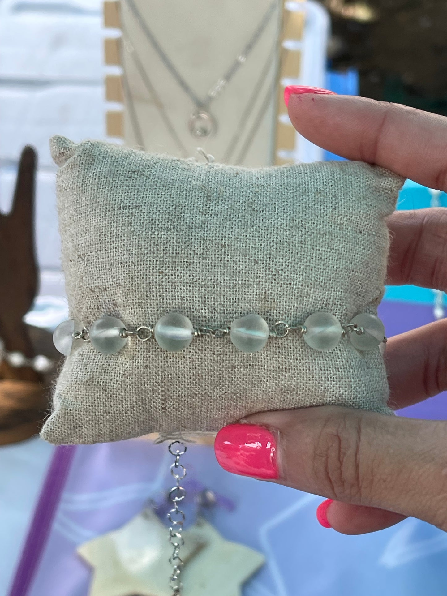 Stone-Crystal bracelets