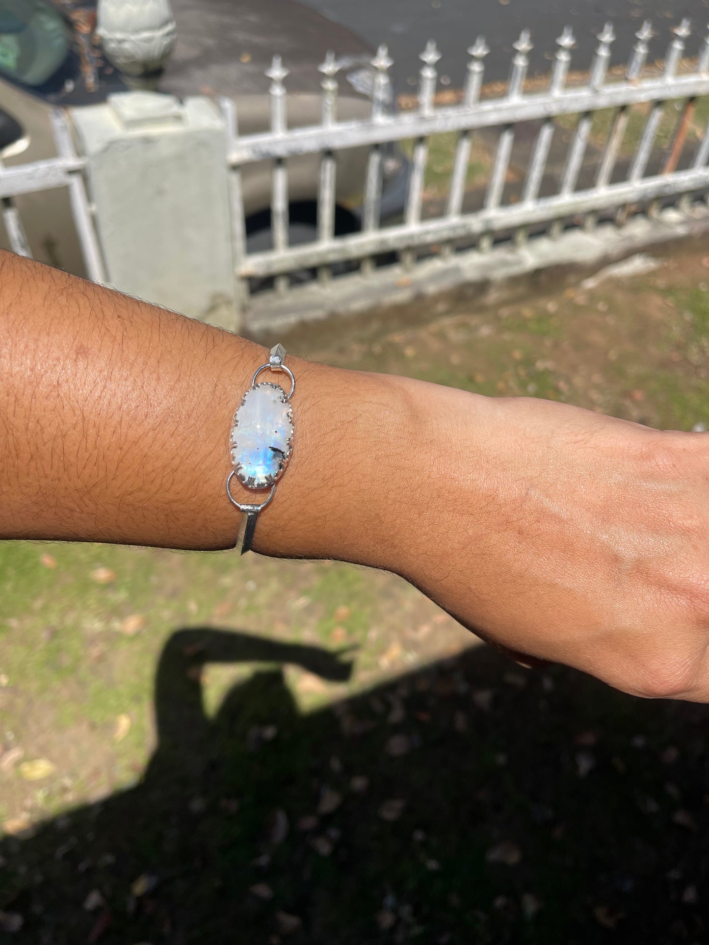 Atypical Silver Bangles