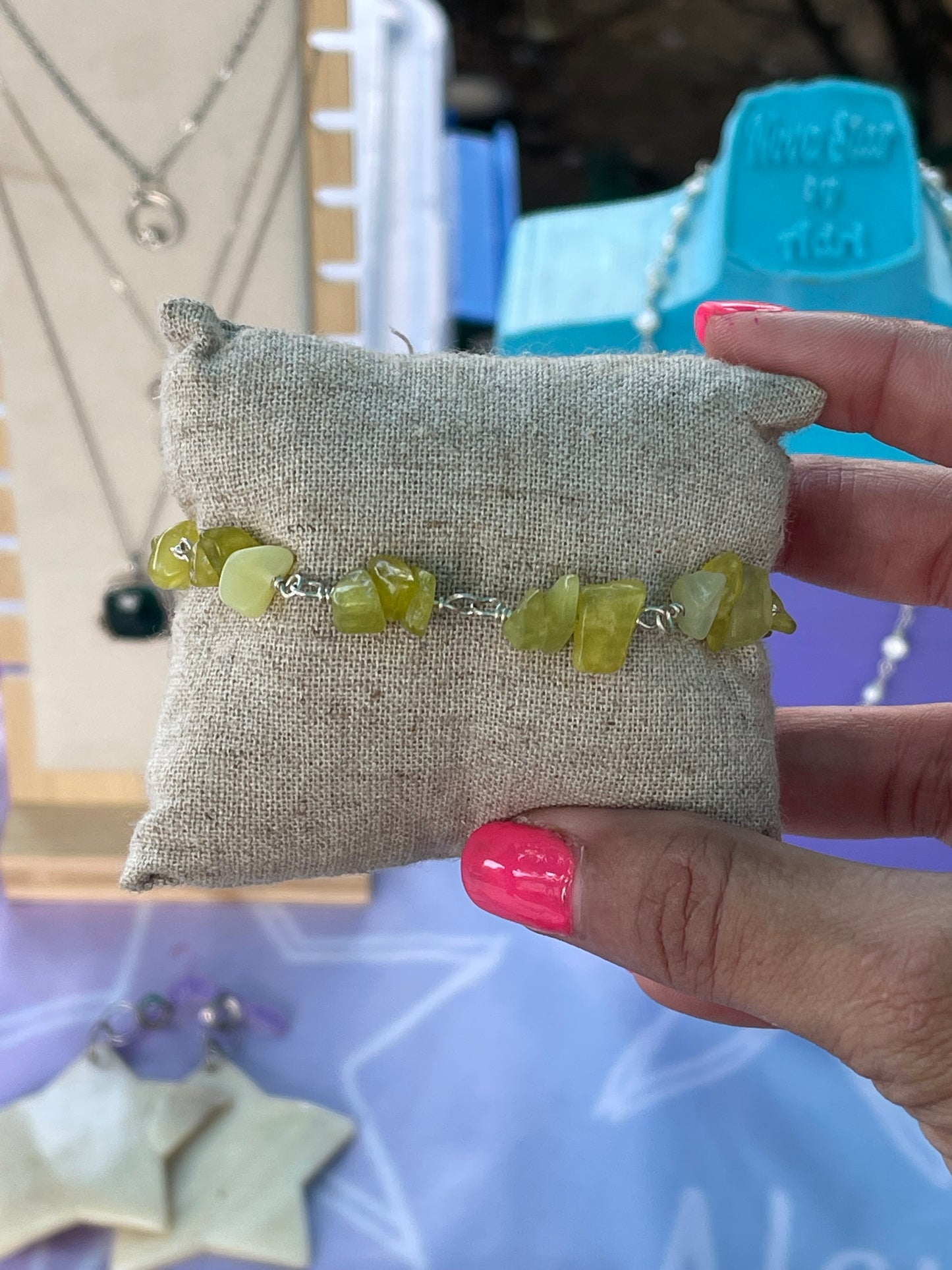 Stone-Crystal bracelets