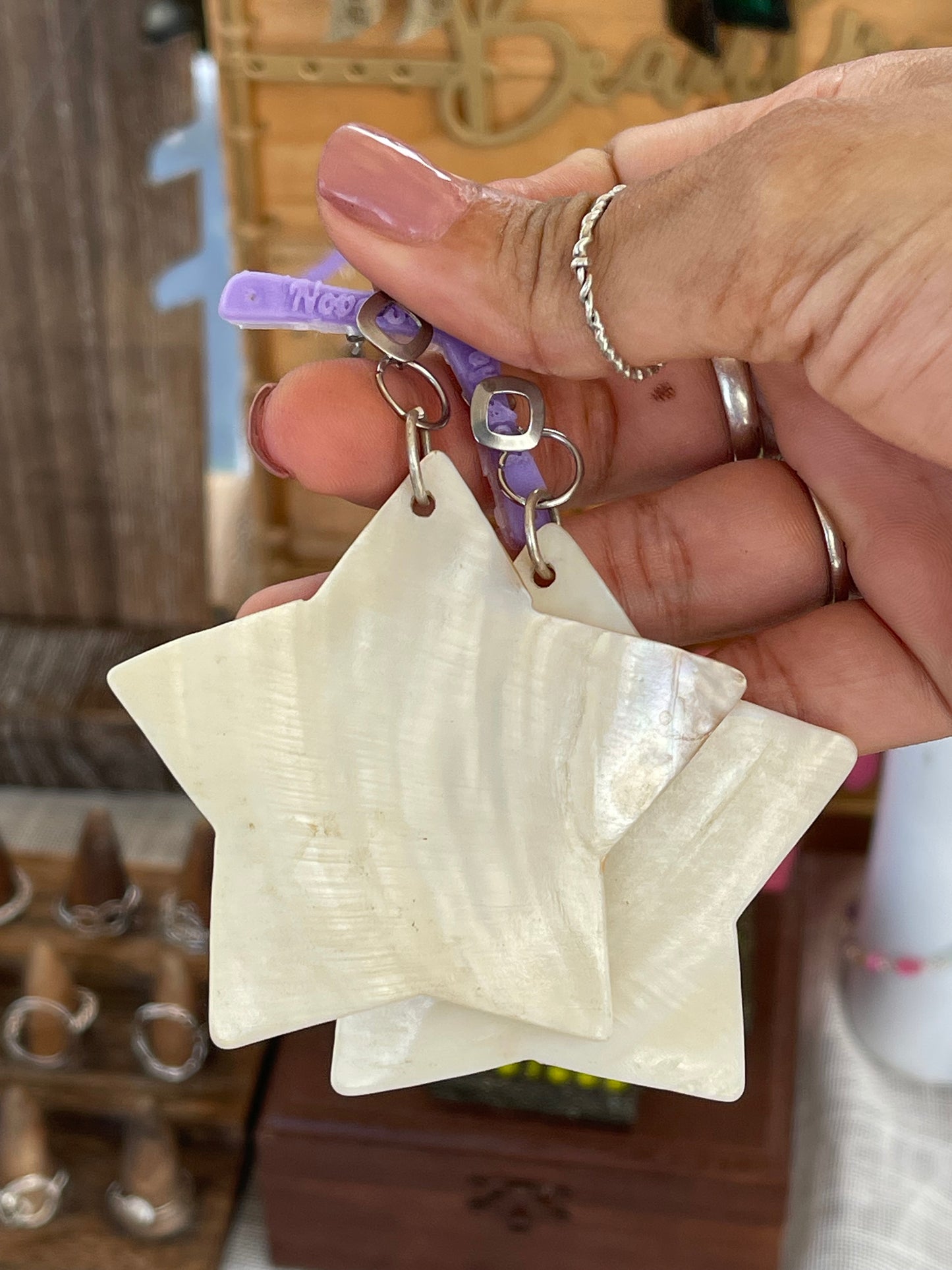 Atypical Silver Earrings
