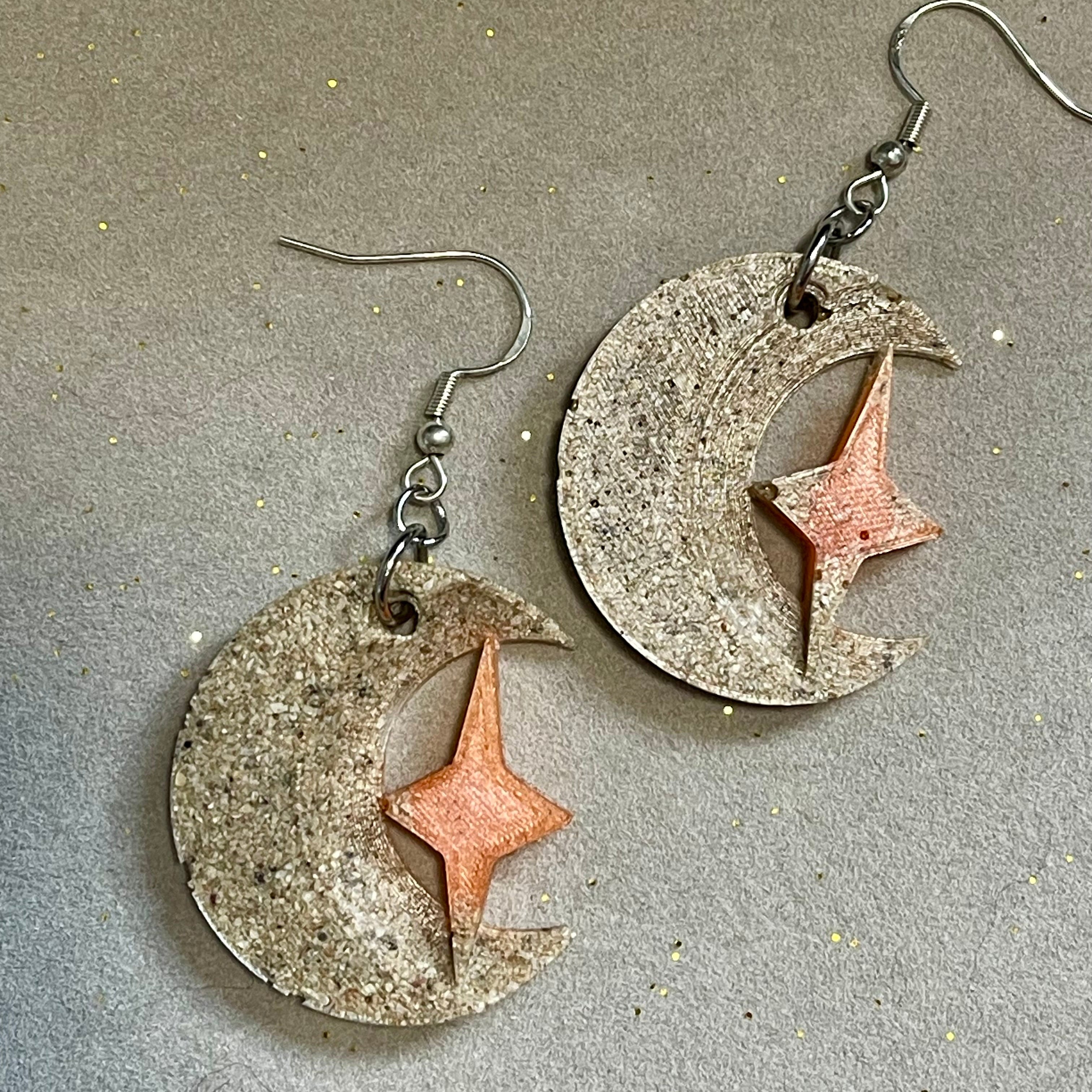 Moon Stars Sterling Silver Jewelry