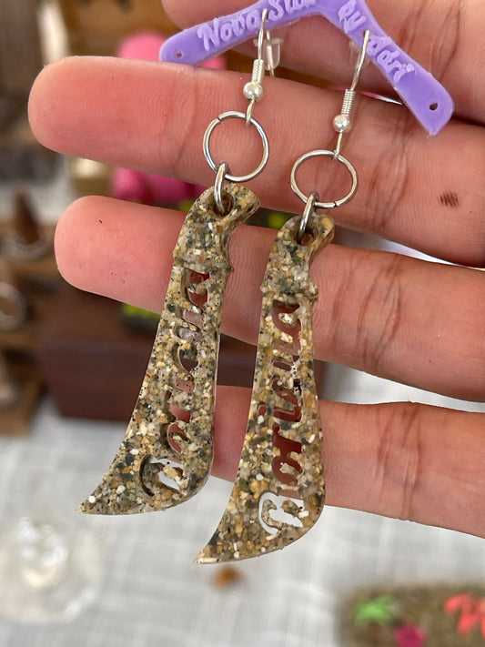 Puerto Rico Sand Earrings