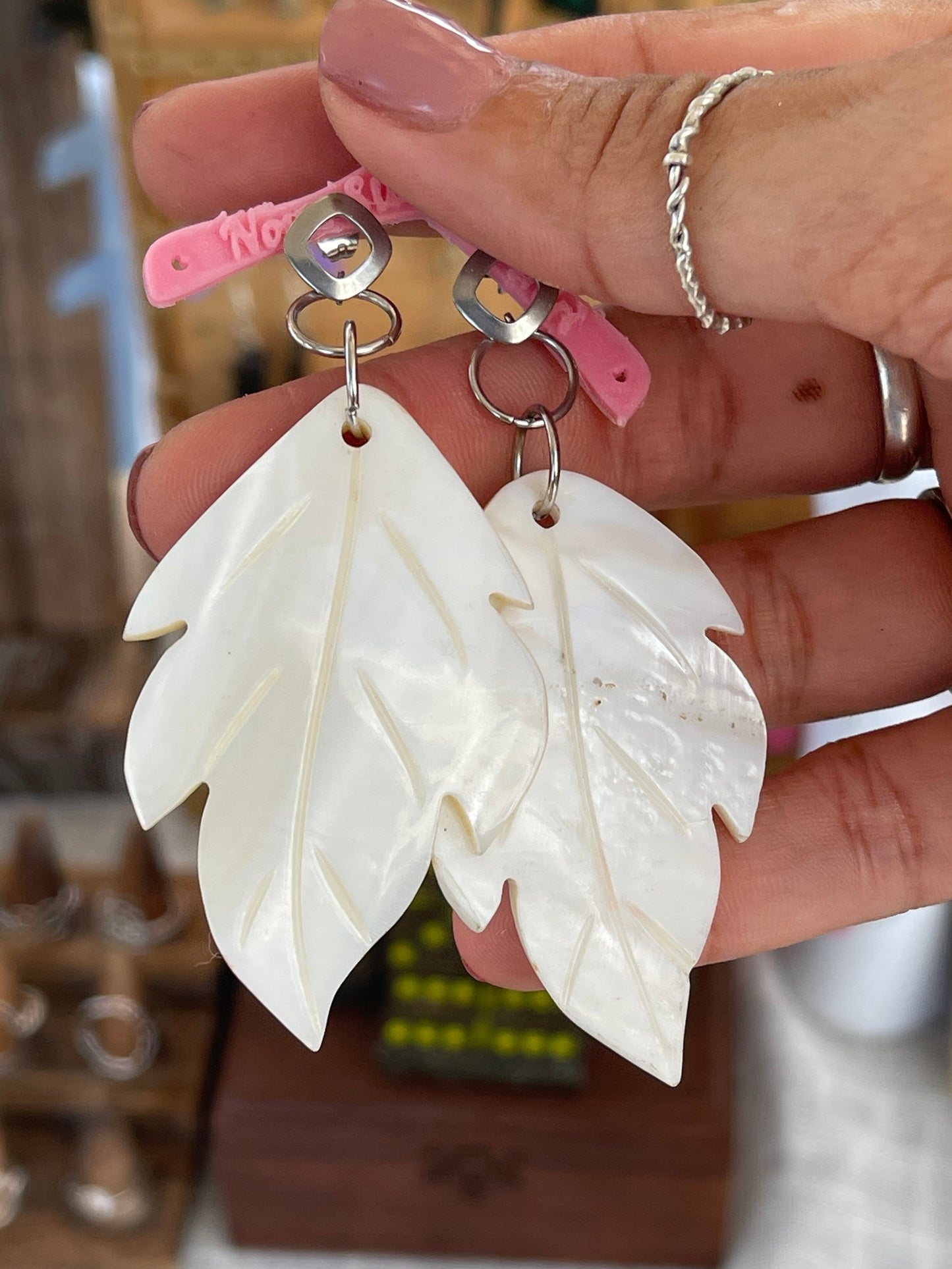 Atypical Silver Earrings